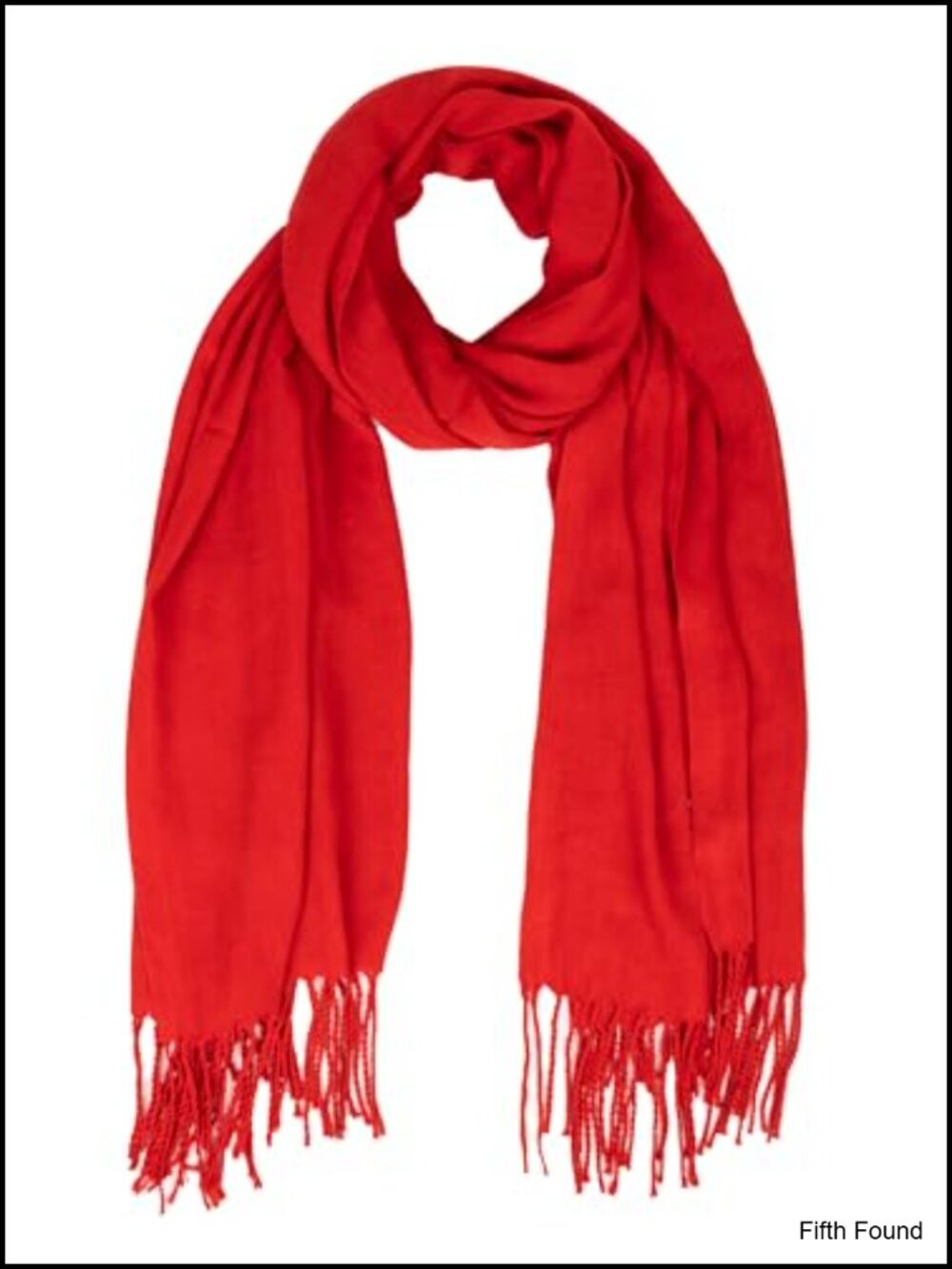 Winter Scarf Acrylic Polyester Fringed Shawl Wrap Warm Cold Weather